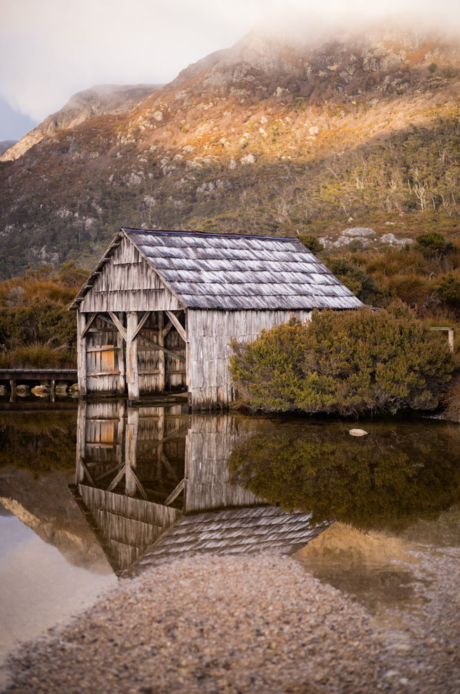 Boathouse Reflections