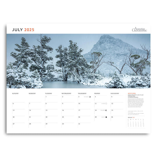 Panorama 2025 Calendar - Australian Geographic/Cam Blake - SOLD OUT!!!