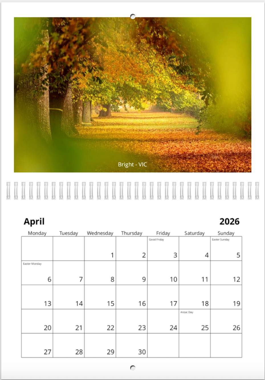Colours of Australia - 2026