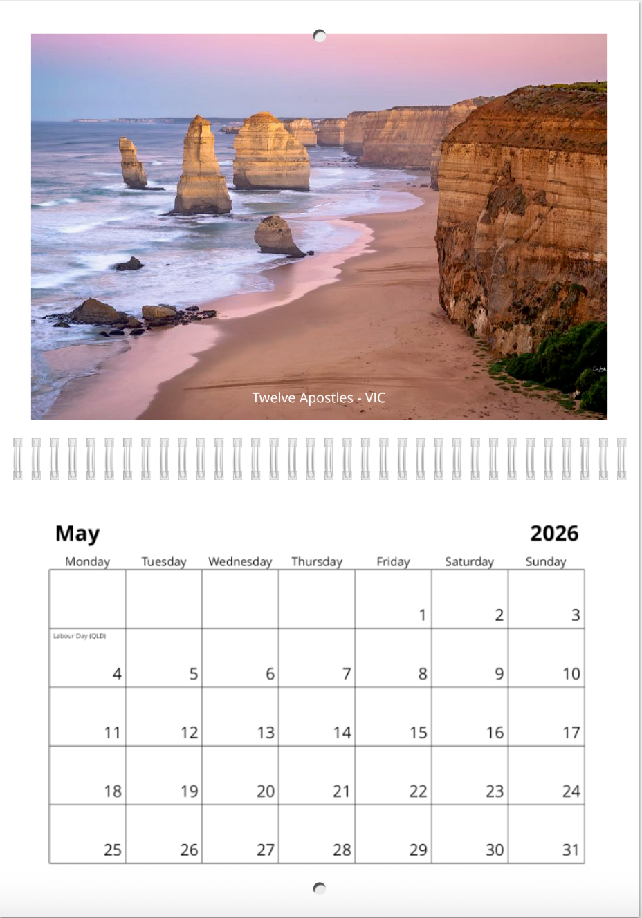 Colours of Australia - 2026