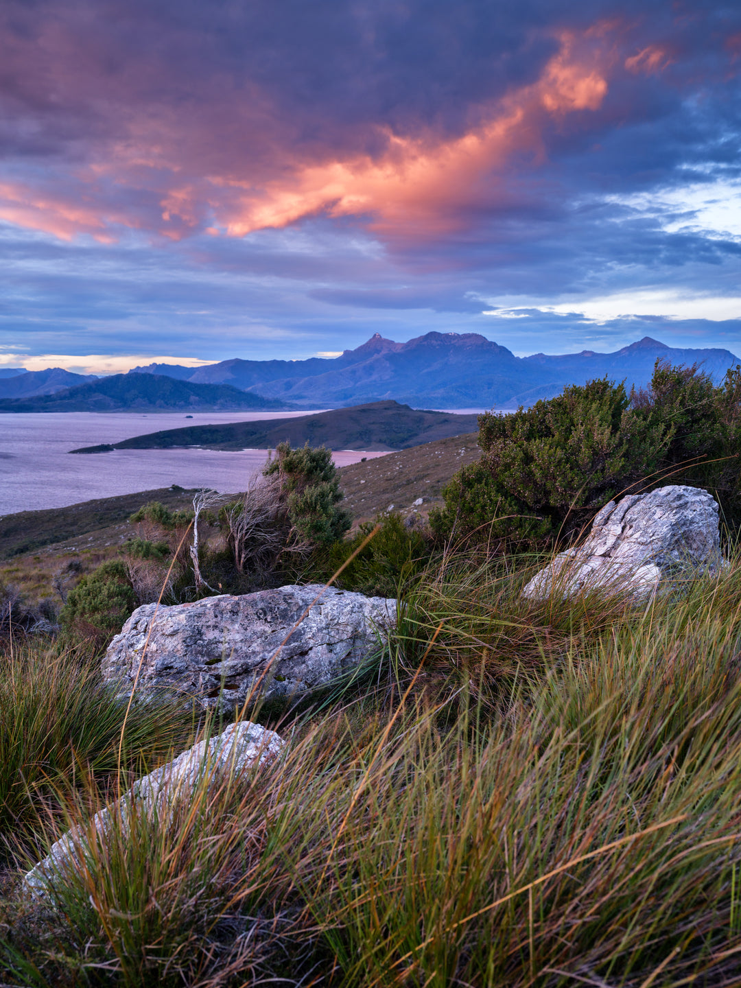 Mt Anne Sunset